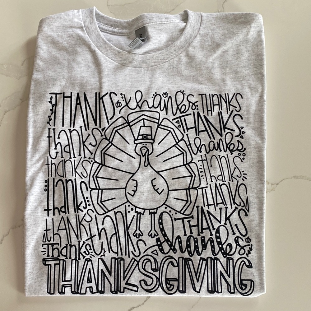 TURKEY TEE GILDAN SIZE UNISEX LARGE